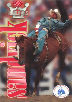 1996 High Gear Rodeo Crown Jewels #15 Larry Sandvick Front